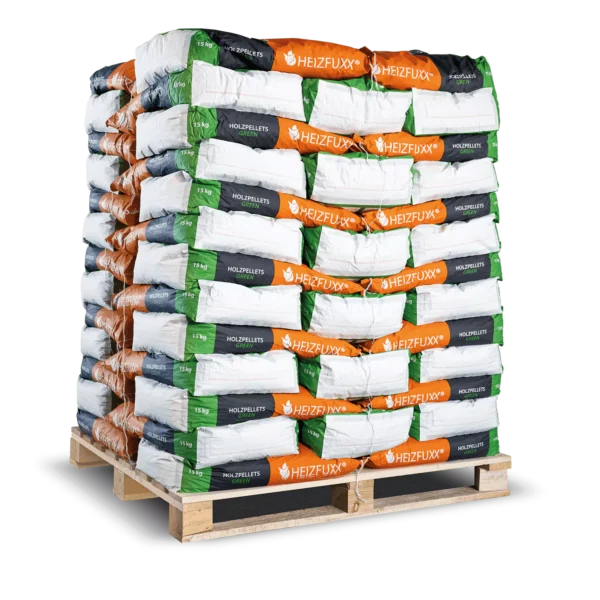 Holzpellets Heizfuxx Green 65 x 15 kg – Bild 2
