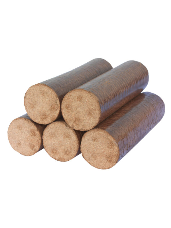 A. Reiter Hartholzbriketts Buche / Eiche rund in Folie – Palette 960 kg – Bild 2