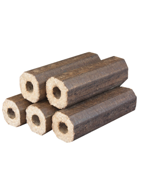 Holzbriketts Pini Kay 8-eckig – 960kg-Palette – Bild 2